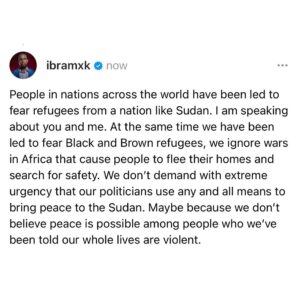 Ibram X. Kendi Instagram - A word on #Sudan. 💔🖤

📸 NYT.
