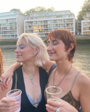 Ida Marie Nielsen Instagram - A Ball on a Boat with Beautiful human Beings 🦋