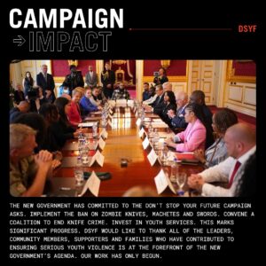 Idris Elba Instagram - Yesterday’s King’s Speech was a big step forward in the fight against knife crime. The new government is officially committing to bringing in the ban on lethal knives, including zombie knives, warrior knives and ninja swords.

This is what Ronan Kanda’s family and many others across the country have been campaigning for. It’s going to save lives. I’m encouraged to see preventative measures have been included, as well as stricter sanctions for online companies who fail to operate within the law.

Now we must ensure that everything outlined by the Government yesterday becomes law, and as quickly as possible. I will continue to work with and hold those in power to account to ensure we get action.

#DSYF #DontStopYourFuture