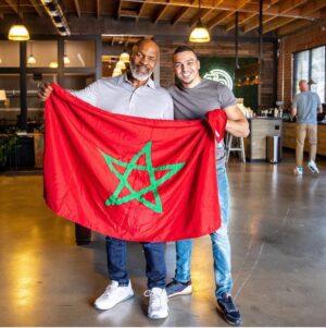 Ilias Bulaid Instagram - The world is standing with us. WorldCup finals we’re coming🇲🇦💯
