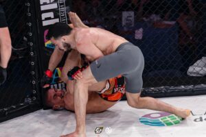 Ilias Bulaid Instagram - El hamdulilah! 9 months ago I tought my career was over. I tore my ACL and MCL completely and needed surgery. I have worked day and night to recover as soon as possible to continue the mission to where we want to go. Now, exactly 9 months post surgery we were back in the octagon with a spectaculair fight. 5-0 it is, and it’s time for the next step🙂