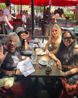 Imani Hakim Instagram - my spirit told me I was in need of mama energy so I listened. my grandmother blessed us with her energy for a week and it was truly something special. to be in a space of unconditional love, to be seen, held, nurtured, poured into with no expectation of anything in return. oof— thank you! thank you grammy for loving on me deeeeeep and loving on my people 🤎grateful grateful grateful. some healinggg was hadddd, okay?!? 🥹
