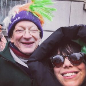 Imelda May Instagram - Our dearest father Tony Clabby has passed away on this fine day, the 12th day of Christmas, Nollaig na mBán, Little Christmas, the Epihany, and the day of the Kings, 
after three sacred days of gathering, holding, laughing, accepting, harmonising and loving he passed gently.
We are heartbroken but truly grateful. 
More than anyone I’ve ever met, Dad was pure LOVE.
As he said himself only hours ago, he’s had a great time, it’s time to go easy, it’s time to go to Madge.
And true love lives forever. 
❤️
Thanks to all the amazing absolute angels in #stjameshospitaldublin