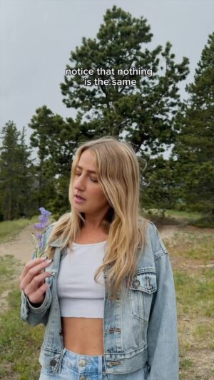 Ingrid Andress Instagram - yup i’m still walking in the mountains lip syncing my new song you’re welcome. p.s. don’t forget to sign up to my mailing list to get some big news tomorrow morning before everyone else!