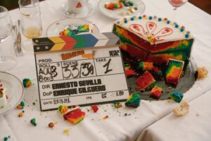 Ingrid García Jonsson Instagram - 🎂 
Hoy empiezo a rodar en esta fantasía de proyecto... @cameracafelapelicula dirigida por @ernestosevillaoficial 
Voy a poder trabajar con gente a la que admiro mucho, estoy como si fuera mi cumpleaños
♥️
@estelafilms @lacoproductora 
Foto de @nietermind