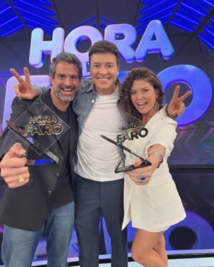 Iran Malfitano Instagram - Amanhã, domingo às 15:30, vai ao ar o programa @horadofaro que participamos do quadro “Roda da vida”! Foi emocionante! Assistam!!