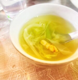 Iresh Zaker Instagram - Amazing Rakhine cuisine at Falong Zee in Old Cox’s Bazar. Thanks to Aung Rakhine and his family for their hospitality, and to the chef Ma Hla Yan.  1) Squid Salad 2) Ilish 3) Bamboo whole with shrimp paste 4) Shredded Bamboo 5) Chicken Curry 6) Vegetable Soup with dried shrimp.