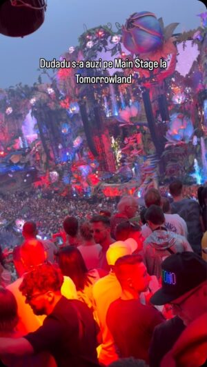 Irina Rimes Instagram - Remixul lui @tiesto la “Dudadu” s-a auzit pe main stage la @tomorrowland #Tomorrowland #Dudadu