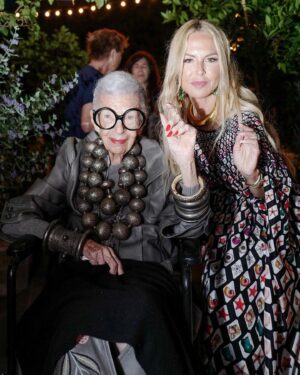 Iris Apfel Instagram - I've been told this is called a "photo dump" of my birthday celebrations 🥳 1️⃣0️⃣1️⃣ 🥳