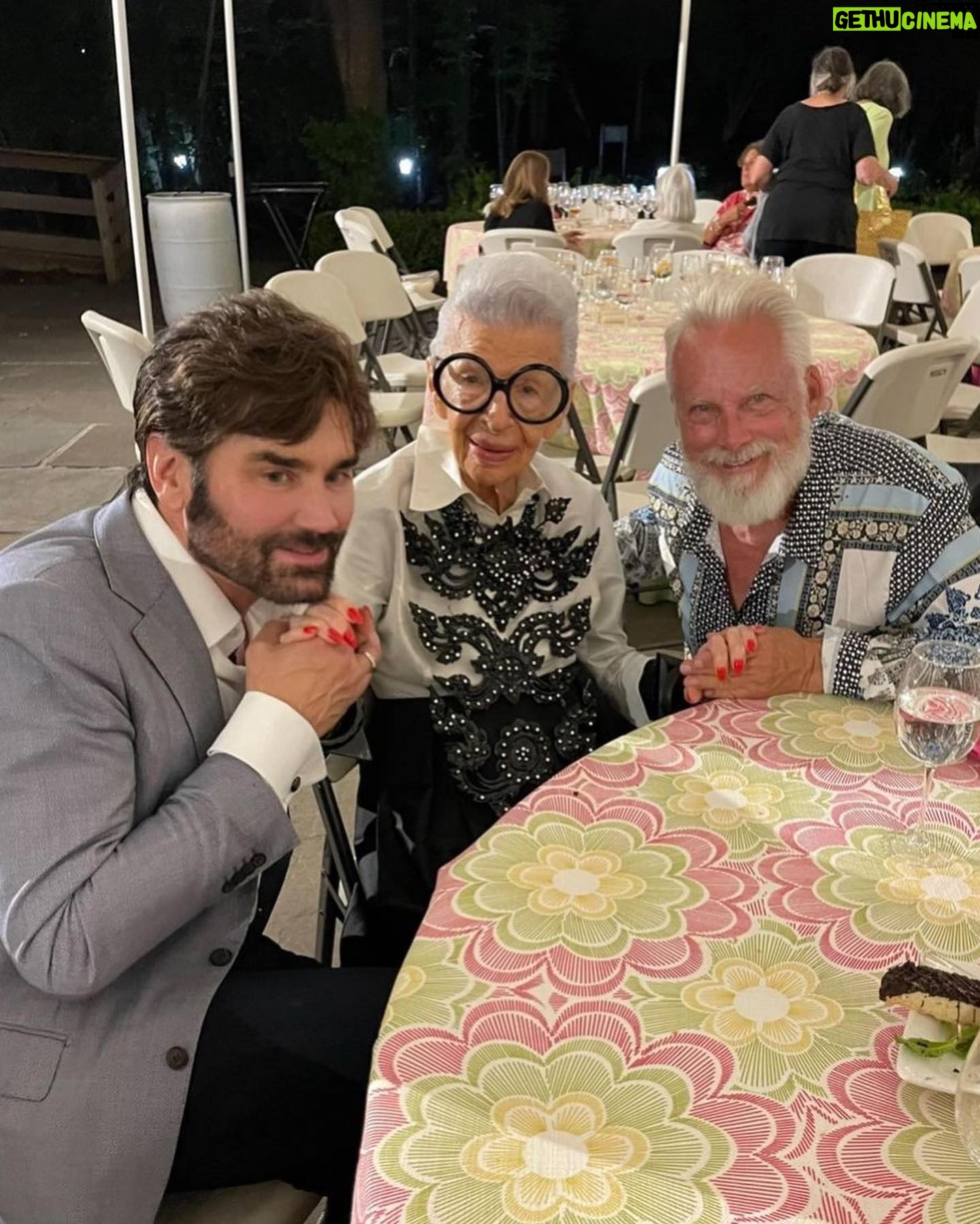 Iris Apfel - 220.4K Likes - I've been told this is called a "photo dump" of my birthday celebrations š„³ 1ļøā£0ļøā£1ļøā£ š„³