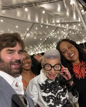 Iris Apfel Instagram - I've been told this is called a "photo dump" of my birthday celebrations 🥳 1️⃣0️⃣1️⃣ 🥳