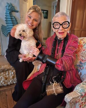 Iris Apfel Instagram - I've been told this is called a "photo dump" of my birthday celebrations 🥳 1️⃣0️⃣1️⃣ 🥳