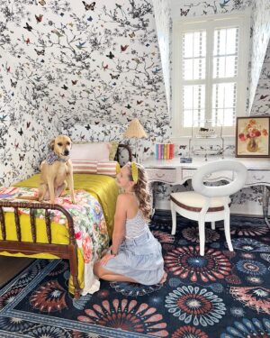 Iris Apfel Instagram - Oh how I love seeing my @ruggable collection in your homes! Swipe to see some of my favorites… do I sense #IrisYourHome happening?! Link in bio to shop 💗🦋 #ruggablexirisapfel