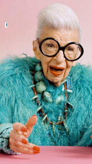 Iris Apfel Instagram - Know yourself and stay true to yourself, all while having a bright red lipstick on 💄😉 I’m wearing the shade ‘Exuberant’

#ciatexIrisApfel #ciate #ciatelondon