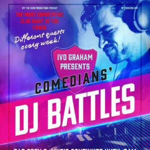 Ivo Graham Instagram - Hosted my first clubnight at the Fringe yesterday and it felt absolutely fantastic. So grateful to everyone who came, everyone who guested and most of all those who helped me get it together in the first place. Three more to come (Fri 11, Sun 20, Sun 27) and I really do recommend them very highly