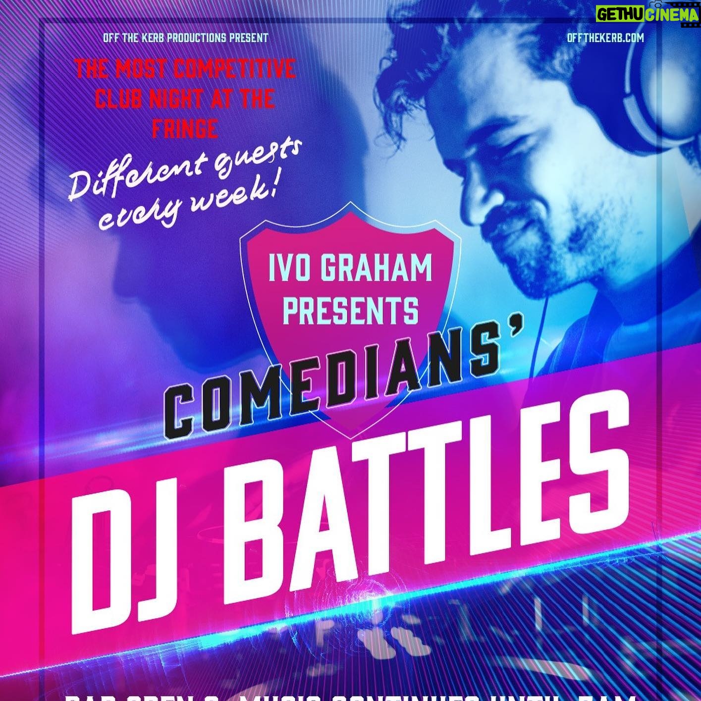 Ivo Graham - 1.6K Likes - Hosted my first clubnight at the Fringe yesterday and it felt absolutely fantastic. So grateful to everyone who came, everyone who guested and most of all those who helped me get it together in the first place. Three more to come (Fri 11, Sun 20, Sun 27) and I really do recommend them very highly