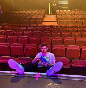 Ivo Graham Instagram - Just put in a casual last minute extra tour date next Tuesday in BELFAST so do please come if you live in BELFAST / tell anyone you know in BELFAST so that the room isn’t this empty next Tuesday in BELFAST (this photo was actually taken before a solidly attended show in MAIDSTONE)