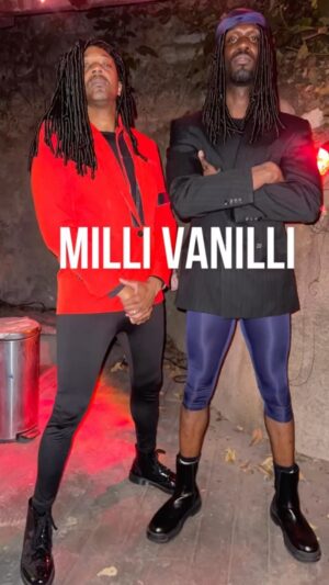 J. August Richards Instagram - Hope everyone had an amazing Halloween!!! From Rob&Fab aka #MilliVanilli