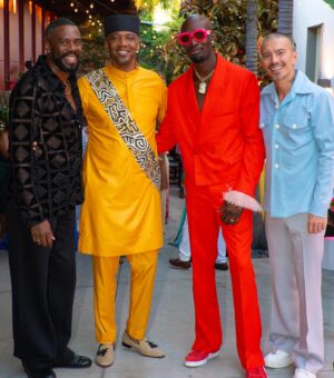 J. August Richards Instagram - Our guests understood the assignment!!! (Pt. 1) The theme of my 50th Birthday Party/Surprise Wedding was Carnival! We described the attire as “Tropical Cocktail. Afro Caribbean Latin American Chic…” Boy, did they deliver!!! There are so many great pics, I have to split it into a few parts… Feast your eyes!!!

📸 by @goldn_charmr