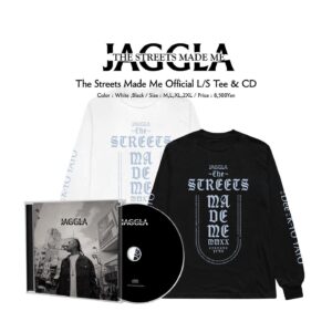 JAGGLA Instagram - [🔥遂に2nd AL発売🔥]
JAGGLA 2nd Album「Streets Made Me」発売を記念したオフィシャルウェアが登場💥12/12〜12/15の三日間限定での数量限定販売⚠️先着200名に非売品のステッカー＆サイン入りポスターもプレゼント🎊再販予定無しなので購入はお早めに⏰
⬇️購入はコチラ⬇️
https://tornado.theshop.jp/