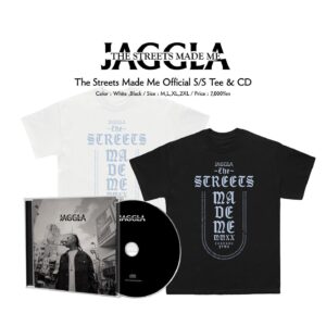 JAGGLA Instagram - [🔥遂に2nd AL発売🔥]
JAGGLA 2nd Album「Streets Made Me」発売を記念したオフィシャルウェアが登場💥12/12〜12/15の三日間限定での数量限定販売⚠️先着200名に非売品のステッカー＆サイン入りポスターもプレゼント🎊再販予定無しなので購入はお早めに⏰
⬇️購入はコチラ⬇️
https://tornado.theshop.jp/