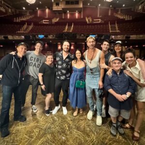 JC Chasez Instagram - Yet another great time in NY experiencing live theatre! @w4emusical was a joy to witness. Big shoutout to this lovely cast and entire company.  Congrats to Rick Elice on a touching book.