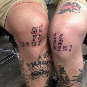 Jack Martin Instagram - They should make full body tattoos so my entire skin can say hell yeah brother