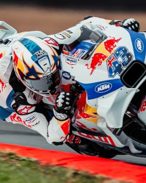 Jack Miller Instagram - Well the race was not ideal for us, I threw everything but the kitchen sink at it to hang with those boys at the beginning stages but really found it difficult to get the bike stopped, especially coming into Turn 3. Whether it was the cooler conditions or what, I definitely didn't feel as solid as yesterday but hey we looked the part out there as the team did a fantastic job with the livery. All in all it was a fairly positive weekend but we want to be further up the pack 🤟