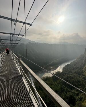 Jack Reynor Instagram - Day 2 - Kusma to Kegbeni. Biked up the most insanely hostile roads (not really roads) I’ve ever seen in my life today. Sheer rock on one side, roaring deluge in the gorge 100m below. The GoPro footage is going to be insane…. We arrived at Kagbeni this evening. About to have a yak burger and hit the sack. Tomorrow morning we reach Upper Mustang…