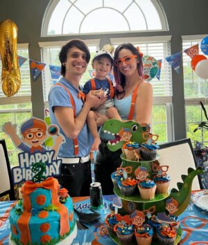 Jaclyn Glenn Instagram - Happy 3 years Asher!! Roomba themed bday party will be one we remember forever! Love you so much baby. Always my baby no matter what 💛