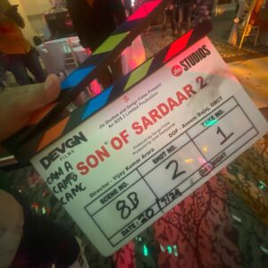 Jagdeep Sidhu Instagram - Shukar 🙏😇 … Next one as writer ✍️…. Directed by @vijaycam … Thankyou dadu for this opportunity.. 
in 1991, I clearly remember my 2nd standard friend @noty8h brought screen film newspaper 🗞️ to hostel , in the middle page of that paper there was a 2 pager film poster “ Phool Aur Kaante “ … that was my first introduction with @ajaydevgn … mainu filma da bhut shonk c sab ne mainu puchhya koan aa eh hero main dasya salman khan aa nawi hairstyle naal aaya 🙈😁. pehli film c so main jaan da ni c .. film release hunde hi oh super star ban gaye .. Jigar di main comics padi , Divya Shakti di kise friend to story suni ..,Dil Hai Betaab cable tv 📺 te dekhi te  pehli film jo main ajay sir di cinema ch dekhi oh c dilwale … jido v main ek step aage lena .. oss bachpan wale jagdeep nu jroor das da jo ess kadar pagal c ess filmy duniya layi ke onu ena sab yaad aa .., jida eh sufna c .. oh bhut khush hunda … mere layi eh just another film aa …, ode layi aaj one duniya jeet layi. ♥️🧿 . Baba sab de sufne pure kare 🙏😇. Keep The Child Within You Alive!! .