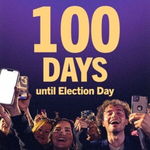 Jaime Harrison Instagram - We have 100 days to go until Election Day, and Democrats are fired up!!

Help us mobilize voters and get Democrats elected up and down the ballot: democrats.org/volunteer. 

Check your voter registration at: IWillVote.com. 

With your support, we’ll win this November!