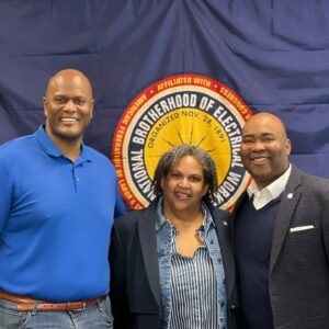 Jaime Harrison Instagram - I had a great time getting out the vote today in Michigan with Chairwoman Lavora Barnes, Michigan House Speaker Joe Tate, and the @MichiganDems.

Michigan, don’t forget to vote early or on Tuesday, February 27.