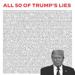 Jaime Harrison Instagram - Trump lied 50 times during the debate: on abortion, foreign policy, President Biden’s character, the economy, and denying the results of the 2020 election.

We expect more of the same at his rally tonight—because he’s nothing more than a con man peddling a bunch of lies.