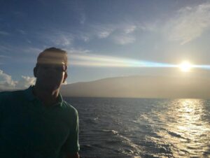 Jake Lacy Instagram - 1. First night out of quarantine before starting @thewhitelotus. Wandering around the deserted hotel with no shirt on for some reason. 
2. Close to the end of filming. Heading out on the boat with @fred.hechinger @conniebritton @alexandradaddario @stevezahn @theofficialjencoolidge . The rest of the cast was on another boat.
3. On the water and loving every minute of it. 
4. Alex’s love of the elements in full effect
5. The most beautiful place I’ve ever worked

🌸Aloha🌸