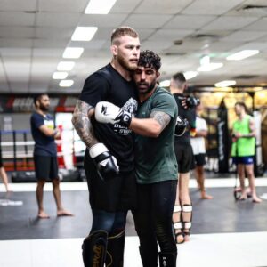 Jake Matthews Instagram - #salam Chetori! 
Wrestling rounds with #persian warrior @reza.aslaniiii 

#mma #wrestling #sparring #ufc #fight #warrior