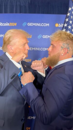 Jake Paul Instagram - We need Trump to knockout all his opponents on Election Day to save America from more unnecessary wars, the woke agenda, and preserving freedom of speech. Make sure you exercise your right to vote. @realdonaldtrump