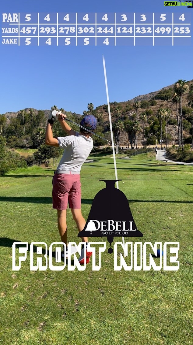 Jake Short - 1K Likes - Here’s another 9 holes - front nine at Burbank’s beauty DEBELL. Carded a 78 on 18, coulda been better, coulda been worse #golf #golfer