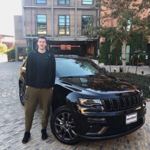 Jakob Pöltl Instagram - Thank you to Northstar Jeep for hooking me up with a car this season and thanks to @CAA_Basketball for making it happen.