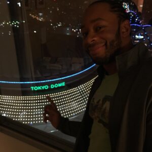 Jamar Shipman Instagram - Ready for Wrestle Kingdom 10 in the Tokyo dome !!! The view from my hotel room!