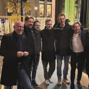 James D'Arcy Instagram - Something of a Master And Commander reunion last night. We all look exactly the same, so easy to recognise. 😂#masterandcommander