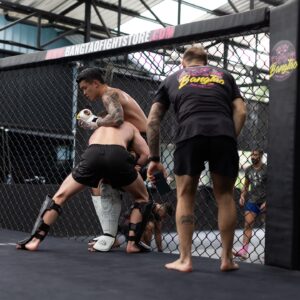 James Gallagher Instagram - Helping my brother @strabanimalmma to prepare for his upcoming @pflmma debut. 

@bangtaomuaythaimma 

All gear from @bangtaofightstore 

📸 : @portrait_ofearth