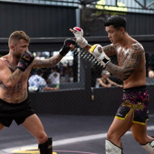 James Gallagher Instagram - Helping my brother @strabanimalmma to prepare for his upcoming @pflmma debut. 

@bangtaomuaythaimma 

All gear from @bangtaofightstore 

📸 : @portrait_ofearth