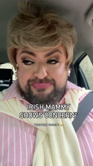 James Patrice Instagram - Malahide Woman simply must NOT let Celine go about her business 😭

#IrishMammy #MalahideWoman