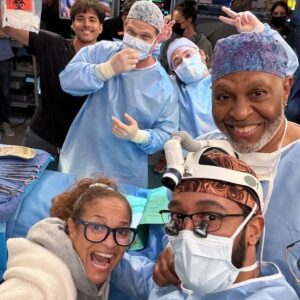 James Pickens Jr. Instagram - Hale Hale the gangs all here! Chris Carmack, Jake Borelli, Anthony Hill, Nico Terho and the one and only...Debbie Allen! Happy Wednesday!