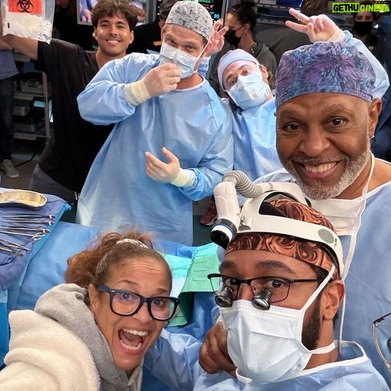James Pickens Jr. - 36.5K Likes - Hale Hale the gangs all here! Chris Carmack, Jake Borelli, Anthony Hill, Nico Terho and the one and only...Debbie Allen! Happy Wednesday!