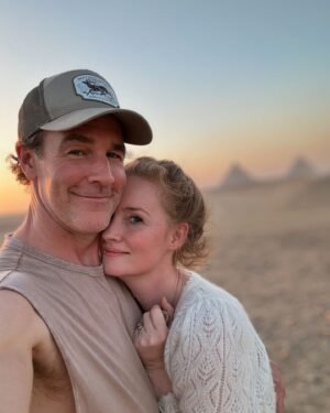 James Van Der Beek Instagram - 14 years… I always say it doesn’t feel like that long.  You always say it does 😂

Nothing could have prepared us for this past year - except perhaps the previous 12.

Thank you for being the most incredible partner.  You’ve broken me open in spots I didn’t even know were locked, and taught me how to receive more love than I thought possible.

In the past, I feel like you’ve always set the pace for our co-evolution, but this year, as I’ve gone through my own radical transformation, you’ve tirelessly put in the work and somehow managed to match it.

Thank you for your courage, your strength, your vulnerability and your tenderness.  I’m thrilled and grateful to get to do this life with you.
And now… let’s have a laugh.  I love you beyond.
Happy anniversary.  Thank you for being in the world. ❤️