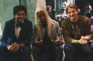 Jamie Chung Instagram - There is nothing this talented man with the blonde hair can’t do!! @trapthemovie is out now. @kidcudi had me on the floor dying. I petition for him to keep that wig! @wbpictures Can we make that happen? Thanks.
