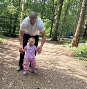 Jamie Jewitt Instagram - Just a few of our favourite photos from a special weekend for Nora, and for us all 🚶‍♀️💕🥰