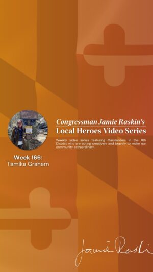 Jamie Raskin Instagram - Through her group @blackwomenhikingdmv, and as a NextGen Trail Leader with Silver Spring-based @americanhiking, #MD08 Local Hero Tamika Graham spreads broadly the joy of our local outdoors. Thx for making Parks and Recreation Month sparkle, Tamika!